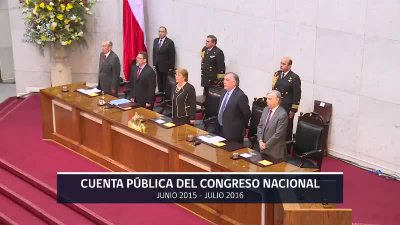 Cuenta Pública Congreso Nacional - Parte II