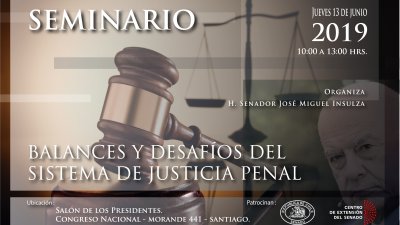 Balances y Desafíos del sistema de justicia penal Balances y Desafíos del sistema de justicia penal