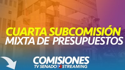 Cuarta Subcomisión Mixta de Presupuestos Cuarta Subcomisión Mixta de Presupuestos