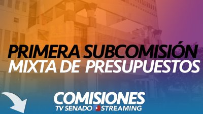 Primera Subcomisión Mixta de Presupuestos Primera Subcomisión Mixta de Presupuestos