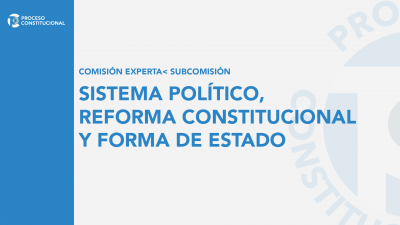 Comisión Experta | Subcomisión - Sistema Político, Reforma Constitucional y Forma de Estado
