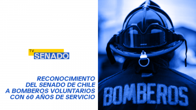 Reconocimiento del Senado a los voluntarios con 60 años de servicio en Bomberos de Chile