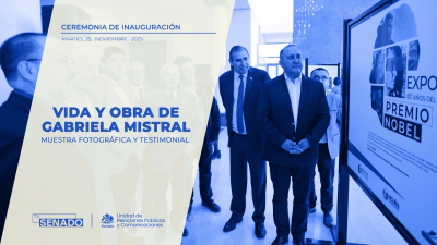 Muestra fotográfica y testimonial "Vida y obra de Gabriela Mistral"