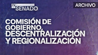 Comisión de Gobierno, Descentralización y Regionalización