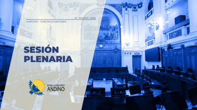 ESP: Sesión Plenaria Parlamento Andino - Sesión AM